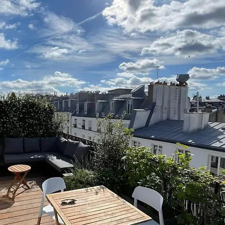 Daire Sunny Terrasse In Modern Flat With Ac *